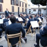 Concierto de la Banda Municipal de Música en la Plaza Isla de La Madera