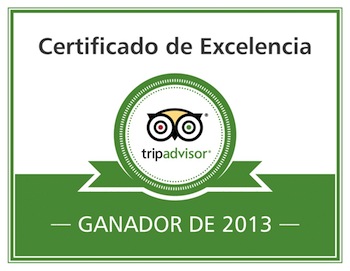 Certificado Tripadvisor 2013