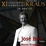José Bros pone voz al XI Concierto homenaje a Alfredo Kraus