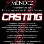 Casting para el nuevo espectáculo de Rafa Méndez