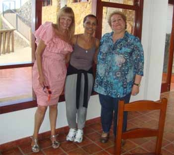 Rosario, Violeta y Deolinda