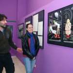 Cueva Roja acoge una exposición de arte gráfico