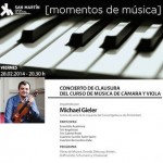 Michael Gieler y grupos de la Academia de la OFGC ofrecen un concierto en San Martín