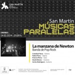 La Manzana de Newton, rock fresco en San Martín
