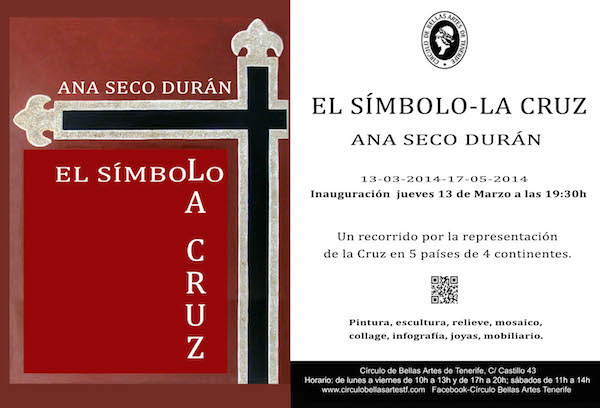 El Símbolo-La Cruz exposición de Ana Seco Durán en el Círculo de Bellas Artes