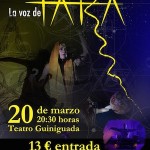 El Teatro Guiniguada ofrece el espectáculo ‘La voz de Tara’