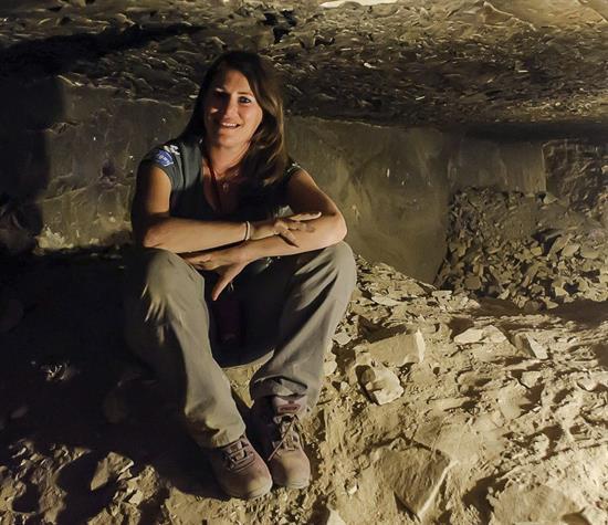 Milagros Álvarez descubre una nueva tumba en Egipto