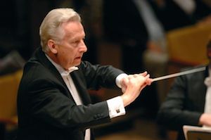 El director de orquesta Günther Herbig