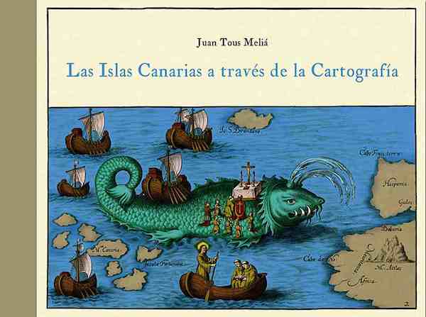 Cubierta libro Las Islas Canarias a traves de la Cartografia