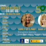 Lola Beccaria y Rosario Valcárcel próximo encuentro literario