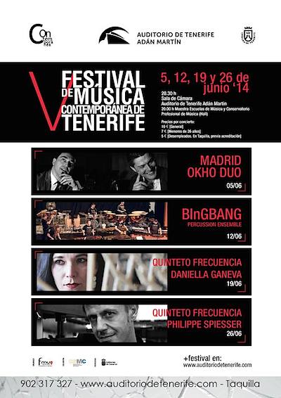 Festival Musica Contemporaneaa de Tenerife 2014