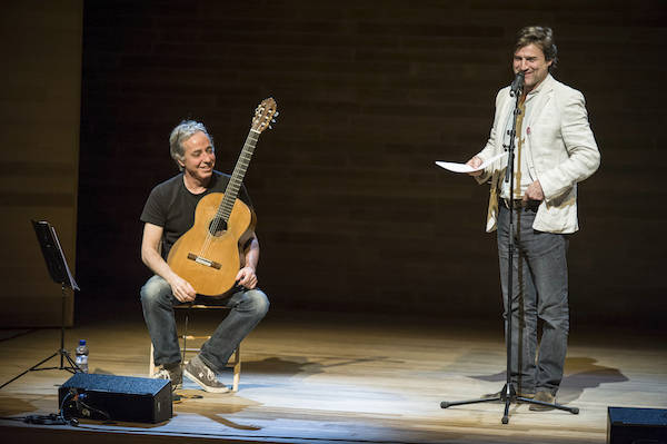 Alberto San Juan y Fernando Egozcue ponen voz y música a la poesía española