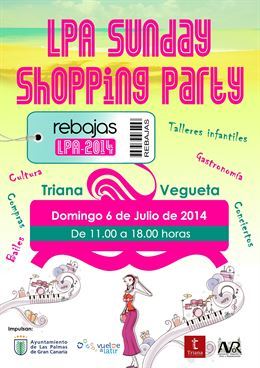 La capital grancanaria acoge una nueva ‘LPA Sunday Shopping Party’