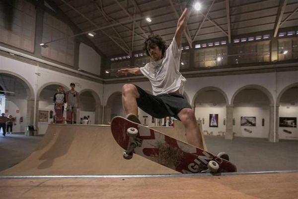 Campeonato de skate en el Centro de Arte La Recova 