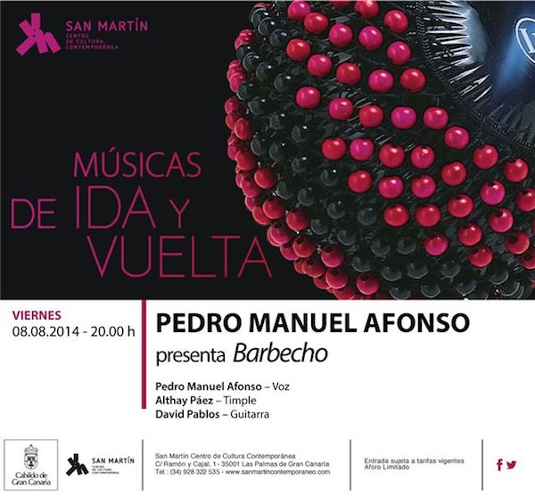 ‘Músicas de ida y vuelta' con la mágica voz de Pedro Manuel Afonso