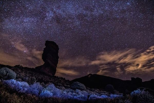 Una imagen nocturna del Teide gana el concurso ‘Tenerife Buena Gente’