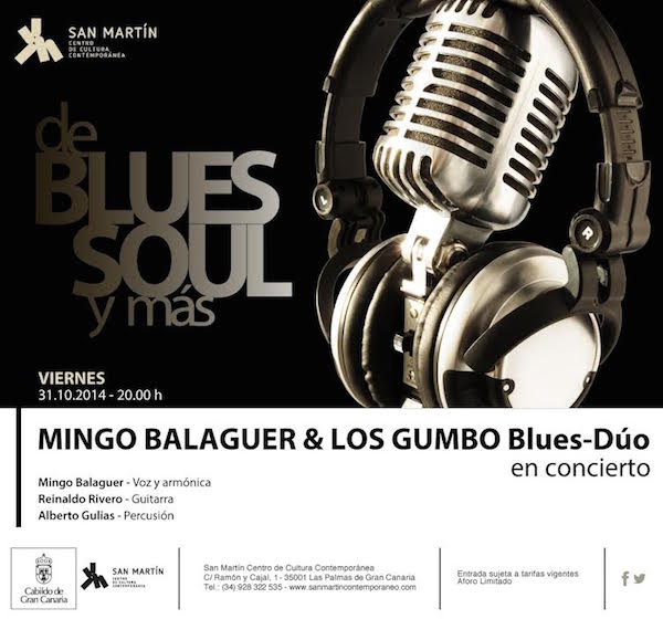 Mingo Balaguer & Los Gumbo Blues Dúo sonidos de blues en San Martín