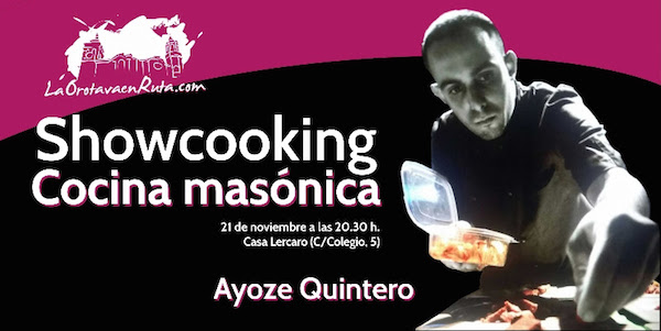 Showcooking sobre Cocina Masónica en La Orotava