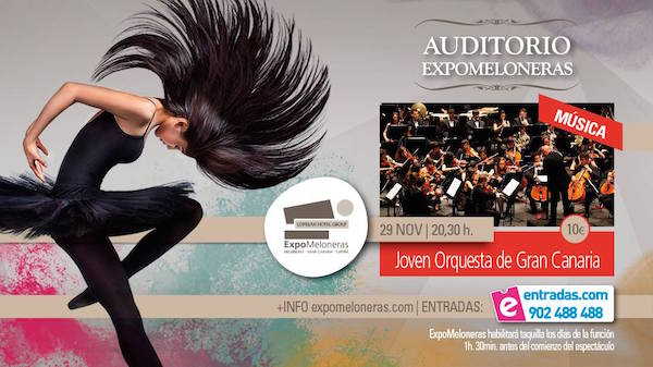 La Joven Orquesta de Gran Canaria ofrece un concierto en Auditorio Expomeloneras
