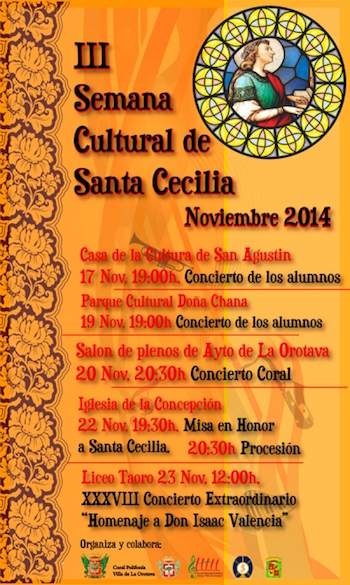 XXXVIII Concierto extraordinario de Santa Cecilia