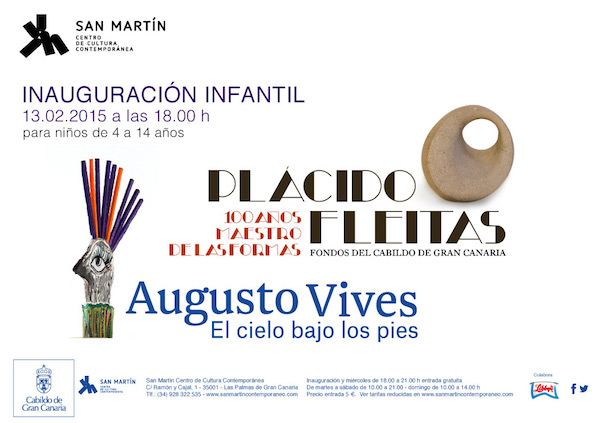 San Martín invita a las familias a las exposiciones de los artistas Augusto Vives y Plácido Fleitas