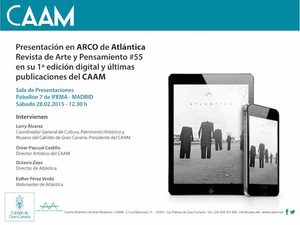 El CAAM presenta en ARCO la primera edición digital de la revista ‘Atlántica’