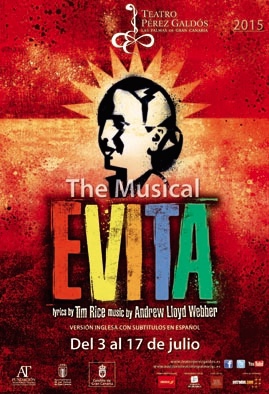 El Teatro Pérez Galdós se rinde ante Evita, The Musical