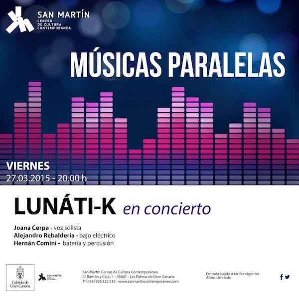 Lunáti-k protagoniza el nuevo concierto de ‘Músicas Paralelas’ en San Martín