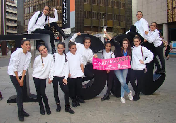 El grupo Funky Girls, campeonas del Concurso Nacional de Danza