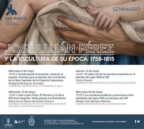 Alfredo José Morales clausura el seminario sobre Luján Pérez