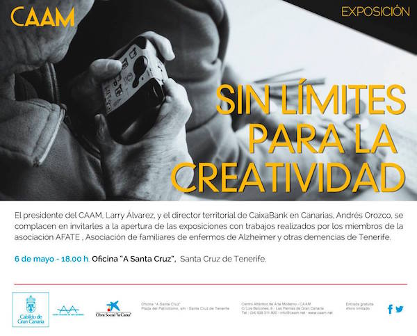 El CAAM abre al público las dos exposiciones del proyecto ‘Sin límites para la creatividad’