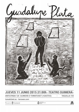KEROXEN15 y Teatro Guimerá traen a Guadalupe Plata el 11 de Junio