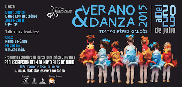 El Teatro Pérez Galdós sube el telón de ‘Verano y danza’