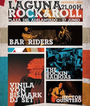 ‘La Laguna Rock & Roll’ se celebrará en la Plaza del Adelantado