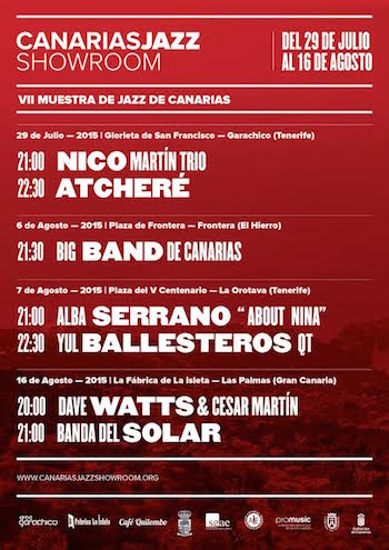 VII Muestra de Jazz Canarias 2015, el Canarias Jazz Showroom