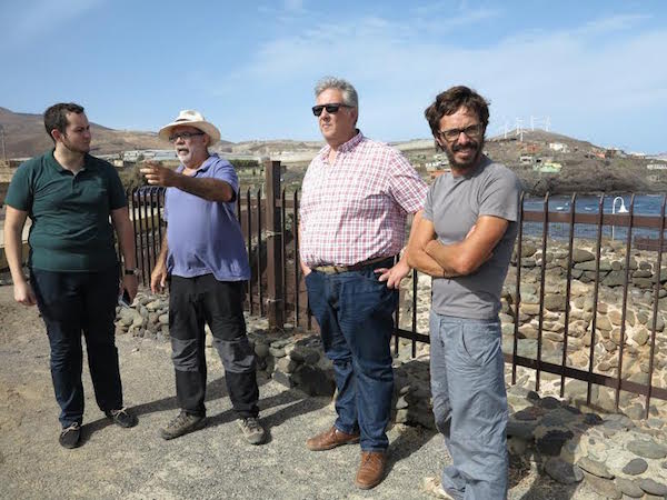 Carlos Ruiz avanza que numerosas estructuras aborígenes restan aún por excavar en el yacimiento de La Guancha