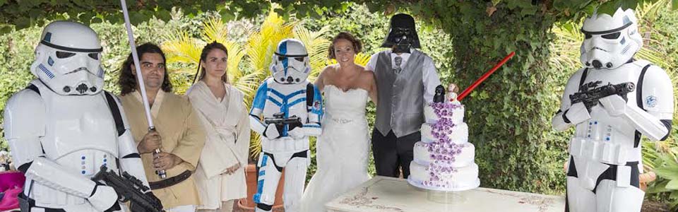 Una boda de otra galaxia