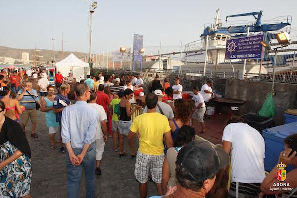 Los Cristianos acoge la tercera edición de la Feria del Pescado