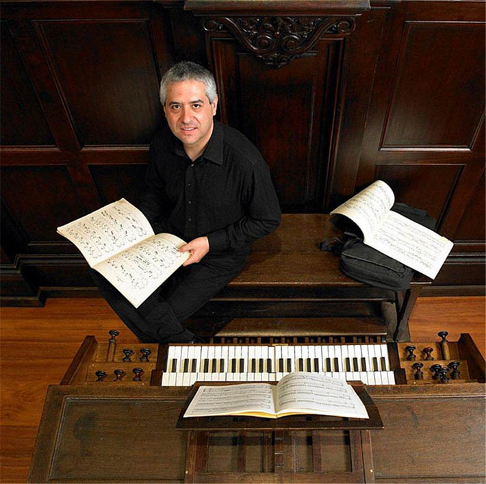 Esteban Landart ofrecerá un concierto de órgano en la Iglesia de Santiago de los Caballeros de Gáldar