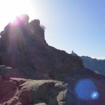 Visita para contemplar desde el Bentayga la salida del sol en el equinoccio de Otoño