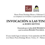 INVOCACIÓN A LAS TINIEBLAS, Inquisición, brujería y bandoleros en Barcelona, de Rubén Mettini