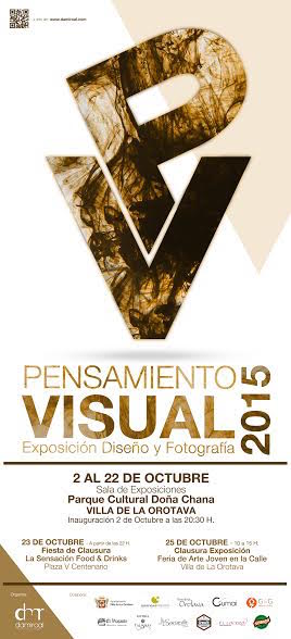 Exposición de diseño y fotografía Pensamiento Visual 2015 de Damiroal