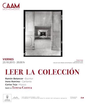 Ramón Betancor, Irene Ramírez y Carlos Teja protagonizan la nueva edición del ciclo ‘Leer la Colección’