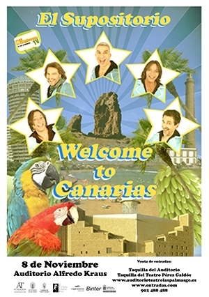 El supositorio llena de risas el Auditorio Alfredo Kraus con ‘Welcome to Canarias’