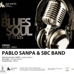Pablo Sanpa & SBC Band protagoniza el nuevo concierto de ‘Blues, soul y más’ en San Martín