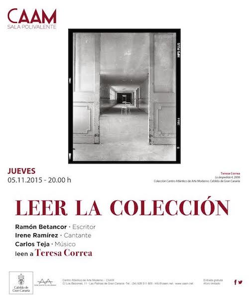Ramón Betancor, Irene Ramírez y el músico Carlos Teja protagonizan la nueva edición del ciclo ‘Leer la Colección’