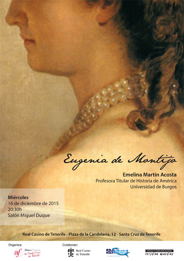 Emelina Martín, profesora de Historia de América, diserta sobre Eugenia de Montijo y su influencia en Francia