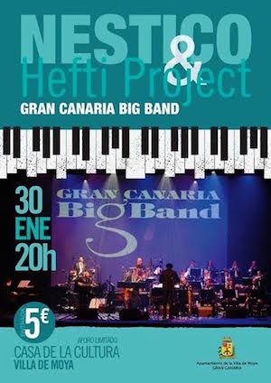 La Gran Canaria Big Band presenta su espectáculo ‘NESTICO & HEFTI PROJECT’