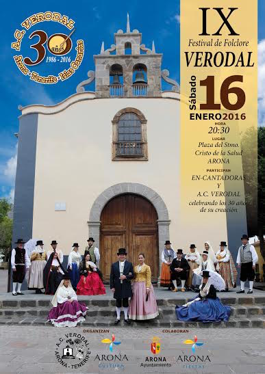 El grupo Verodal celebra su 30 aniversario en Arona con un festival dedicado al mejor folclore