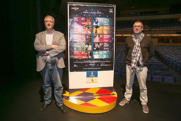 Miguel Poveda, Verónica Forqué y María Pagés, entre los artistas que subirán a las tablas del Cuyás entre abril y junio